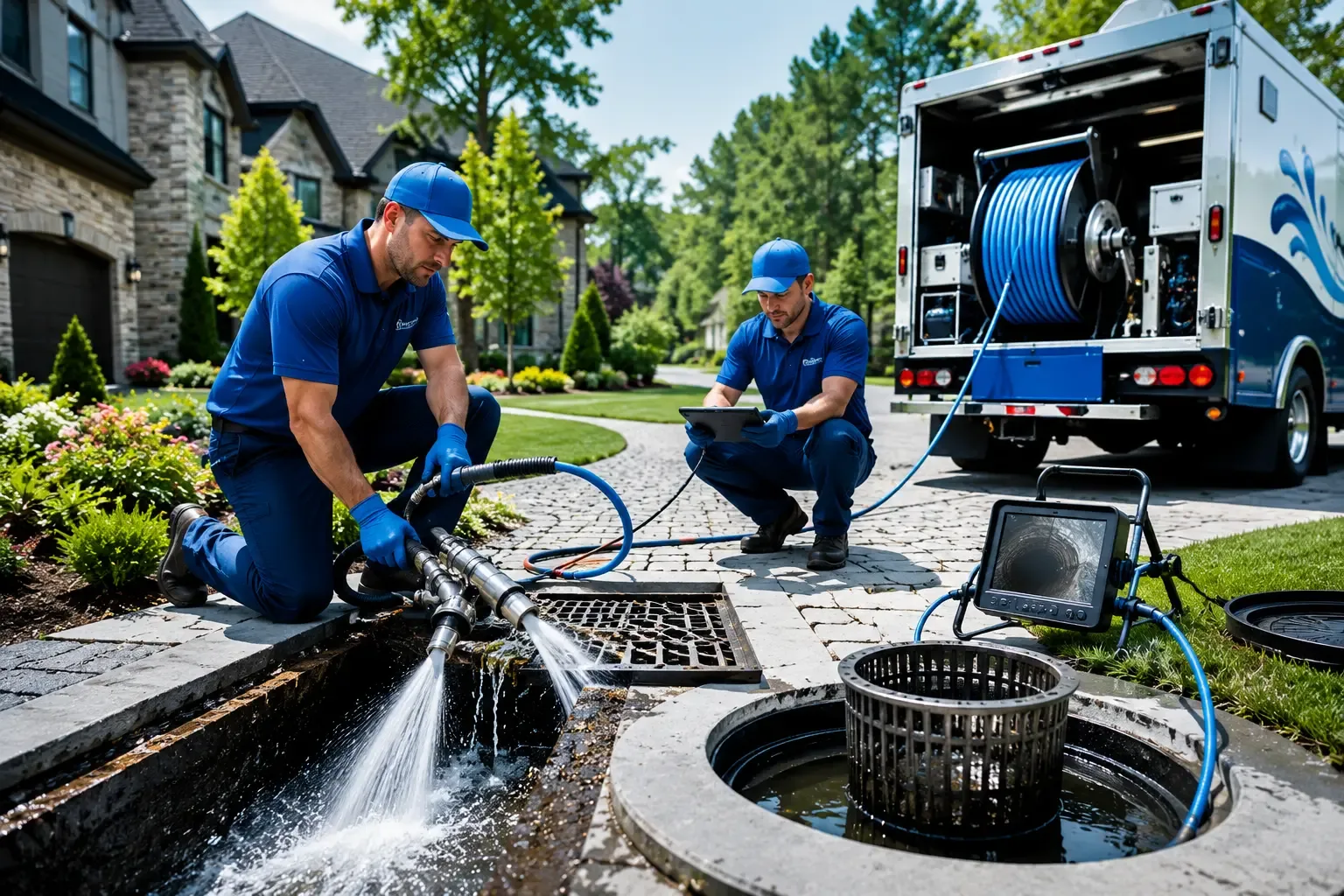 Local outdoor drain cleaning professionals in Hallowell, ME